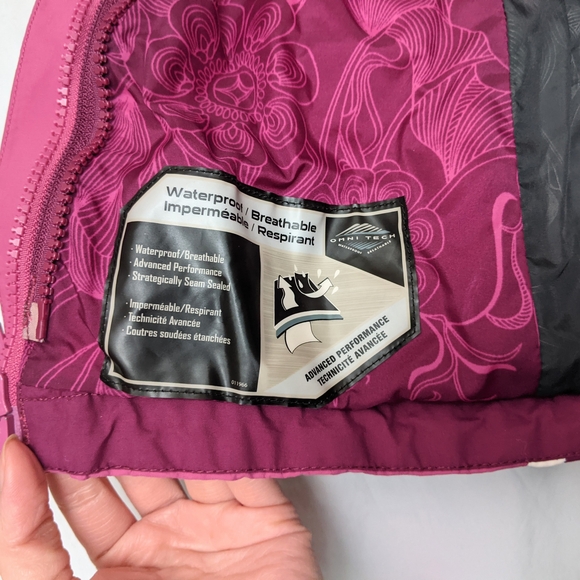 Columbia Girls Omni Tech Jacket Size 14-16 - Picture 7 of 11